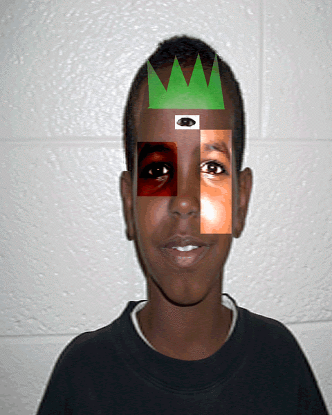 Digital Self Portrait - Fatah age 11