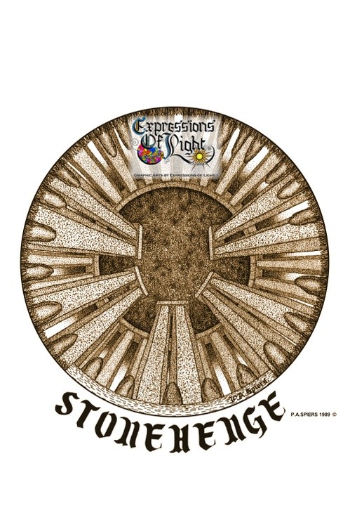 ExpoLight-Graphic-Arts-Stonehenge-1989-0001 (Pen-&-Ink-Sepia-SP)