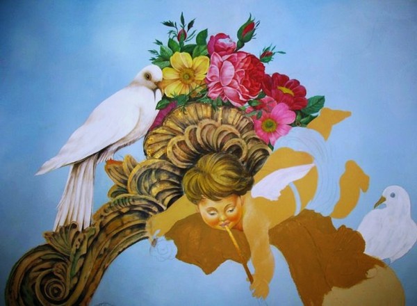 Ceiling Mural (in progress)