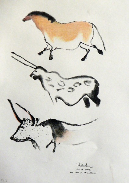 #3 - study of Lascaux animals
