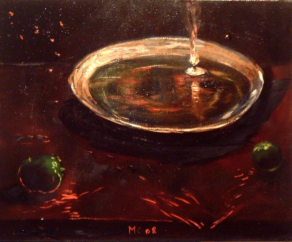 Lámpara de aceite