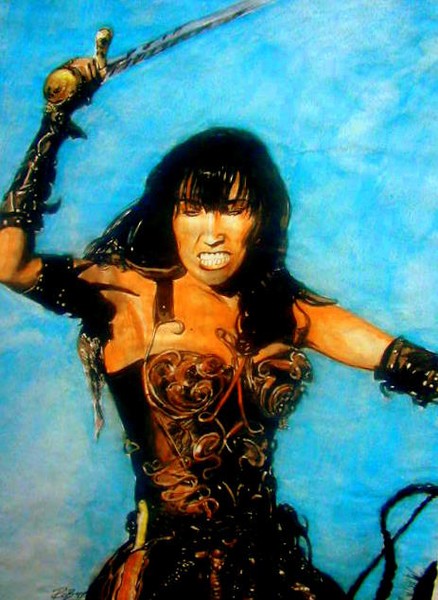 XENA - WARRIOR PRINCESS IN BATTLE