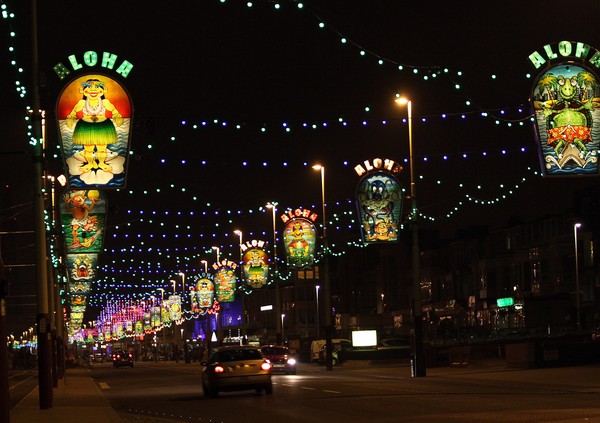 Blackpool in winter
