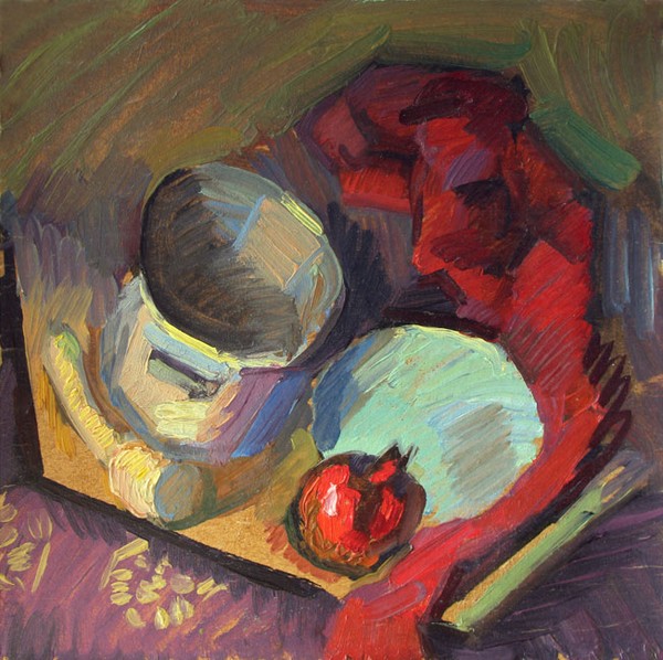 Pomegranate and Saucepan. 1980