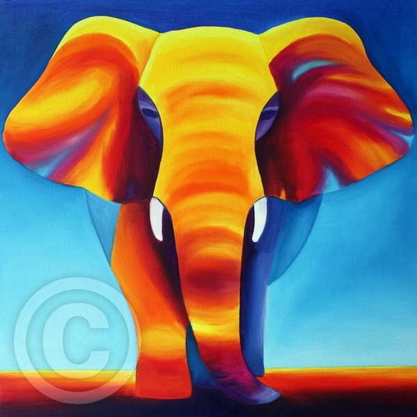 elephant painting