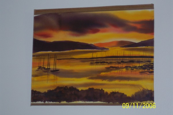 Sunset at Hamilton Island Marina
