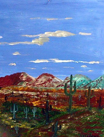 122 southwest desert  20x30