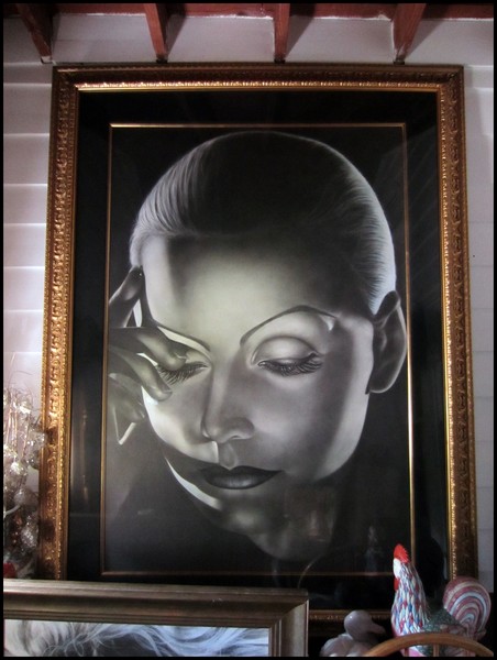 Greta Garbo in storage and heading for display