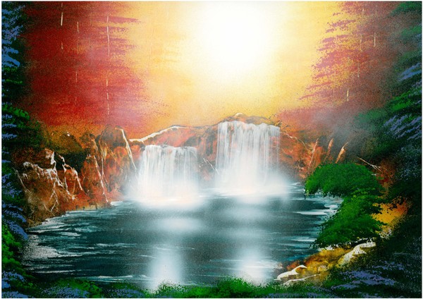 Red Aura Forest