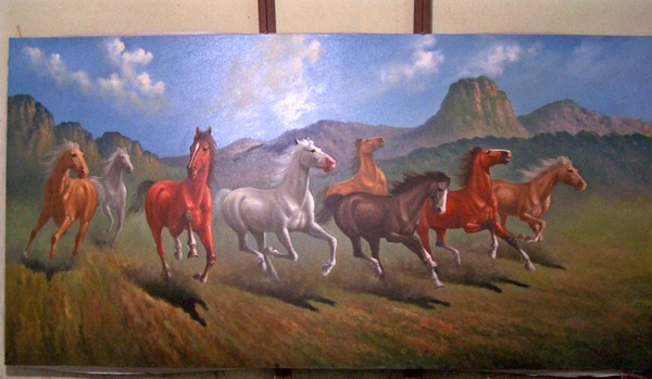 Distance test a horse
