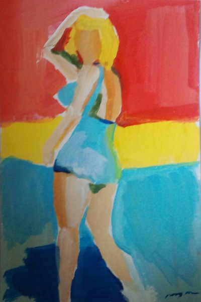 Marilyn Monroe Pop Art Acrylic painting