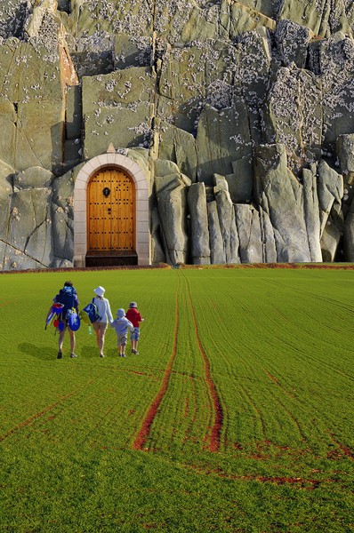 THE GOLDEN DOOR