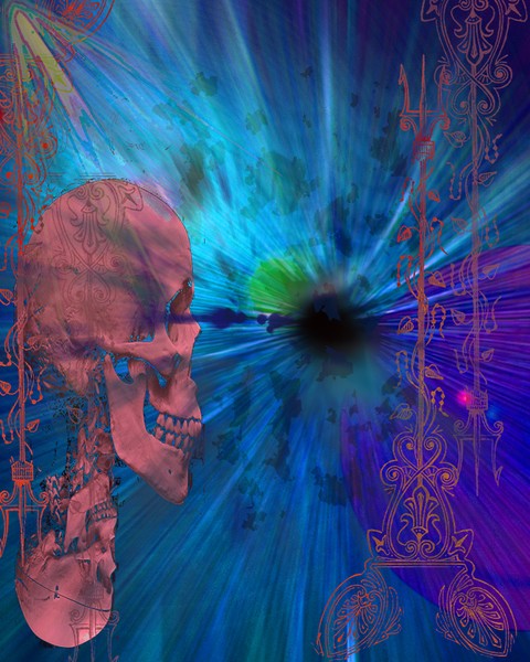 Fantasy skeleton artwork