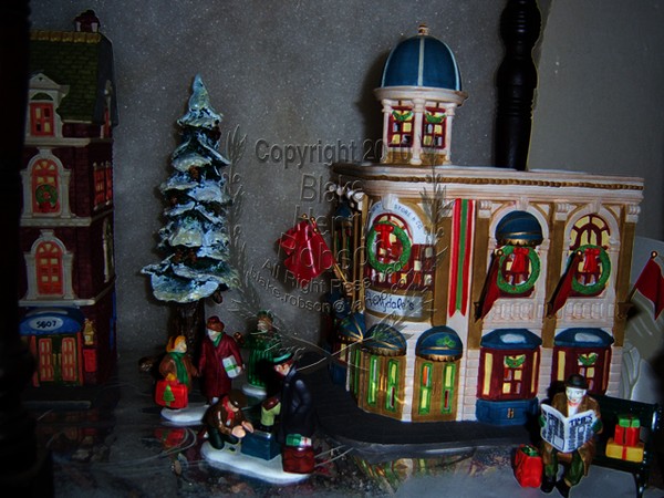 Department 56 Christmas Village Digital Art