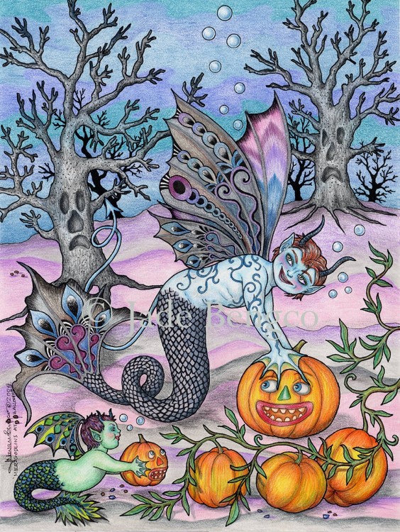 MER-GOBLINS AT HALLOWEEN