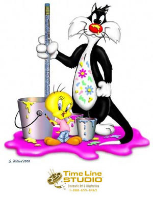 Sylvester & Tweety