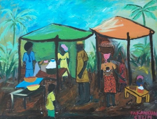 NIGERIAN MARKET....FAKANKUN SEUN