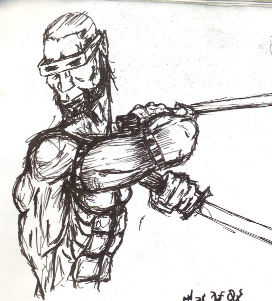 bald warrior