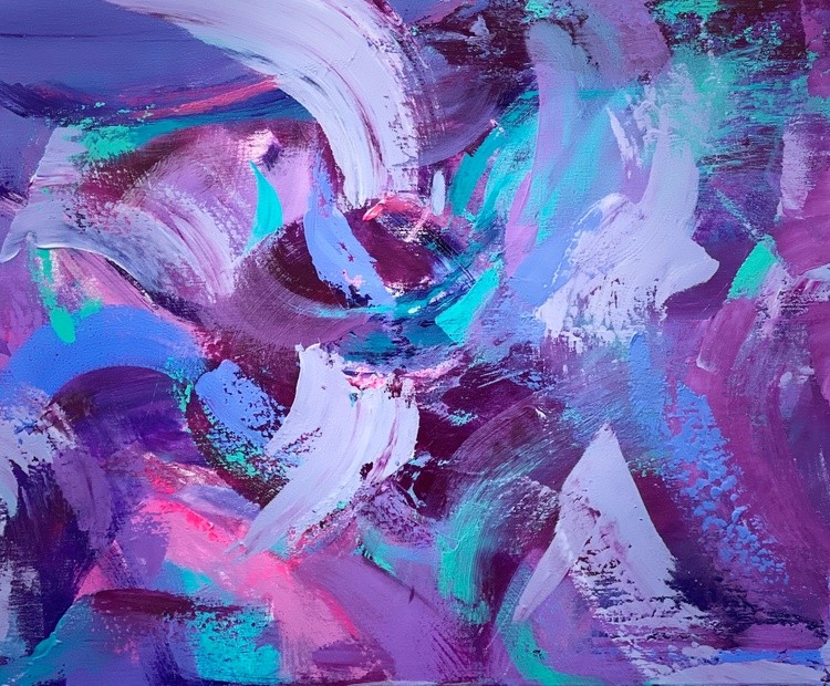 Alice Lipping I Like You Acrylic on Canvas 24
