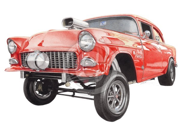 1955 Chevy Gasser