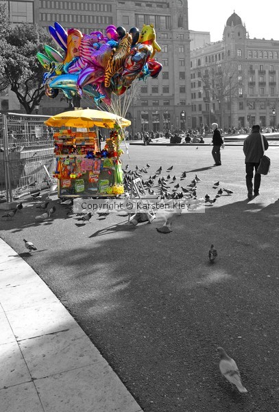 BallonZ -Placa Catalunya
