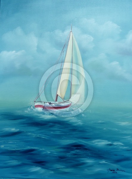 Sailboat at Sea