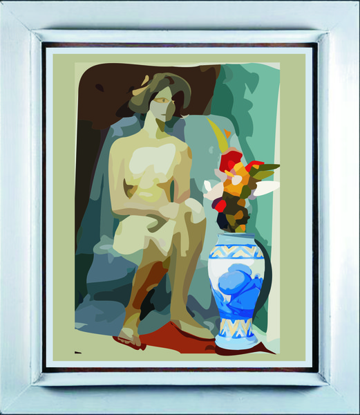 Mulher interior