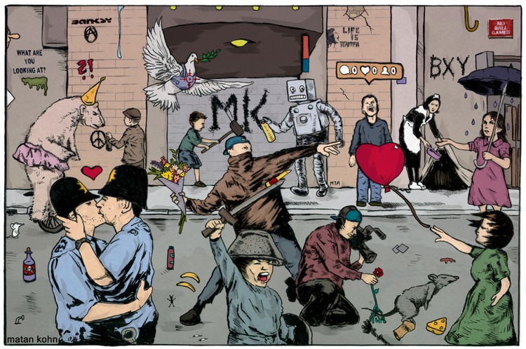 The art of Banksy