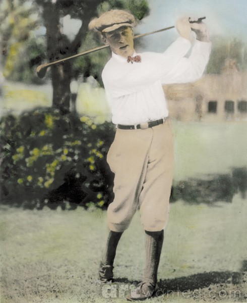 Golfer Bobby Jones, Circa 1920