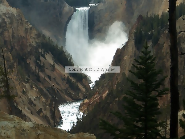 A contemporary Yellowstone Falls 117