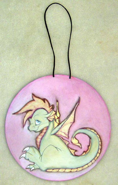 Green Baby Dragon