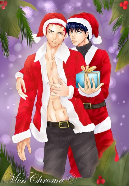 yaoi fanart slam dunk  happy xmas 2012  