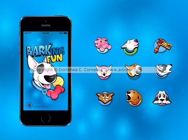 App Icons Cartoon Style