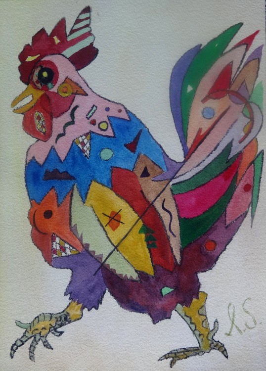 Kandinsky rooster