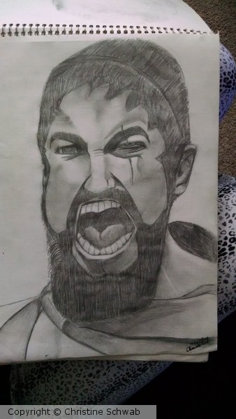 Gerard Butler as King Leonidas
