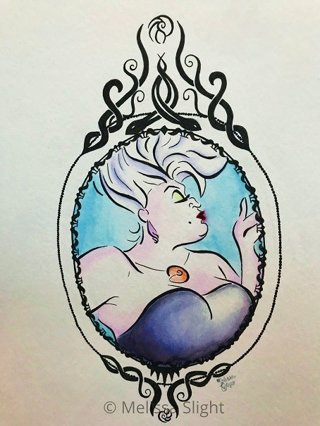 Watercolor Ursula