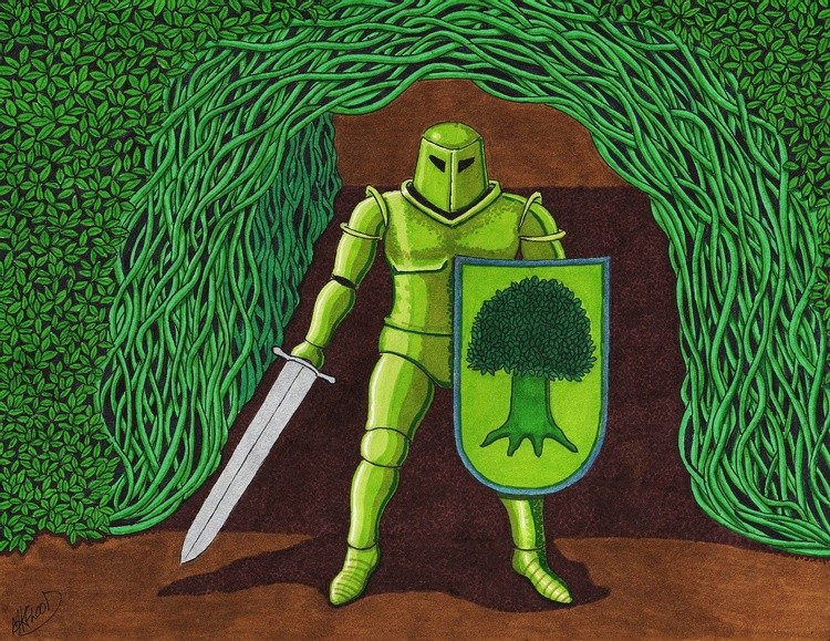 challenge of the green knight