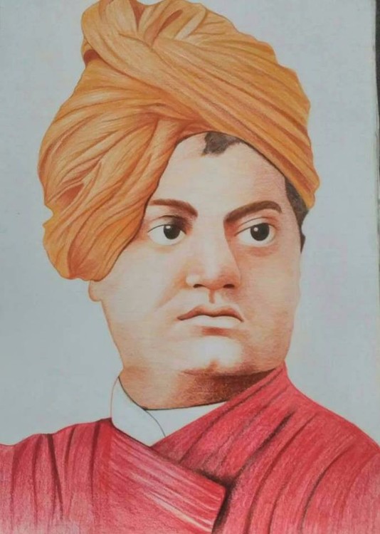 portrat by swami vivekanand