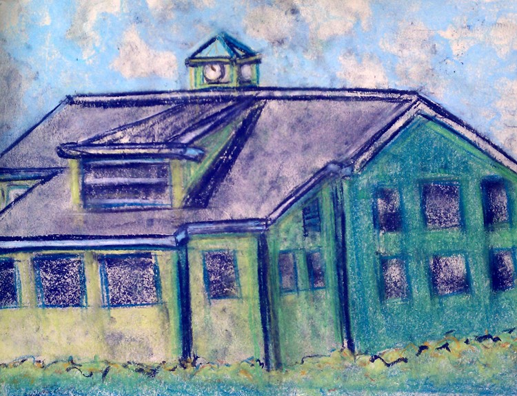 Tiburon Town Hall Drawing