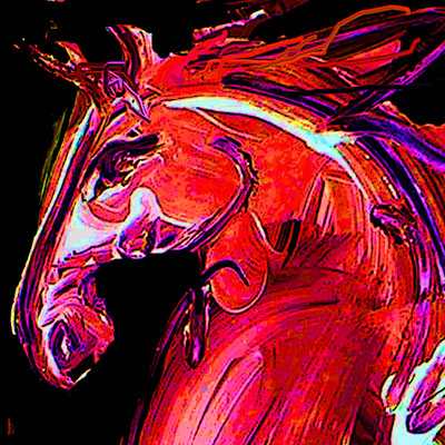 red horse