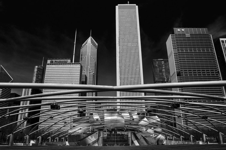 Chicago Millennium Park amphitheater