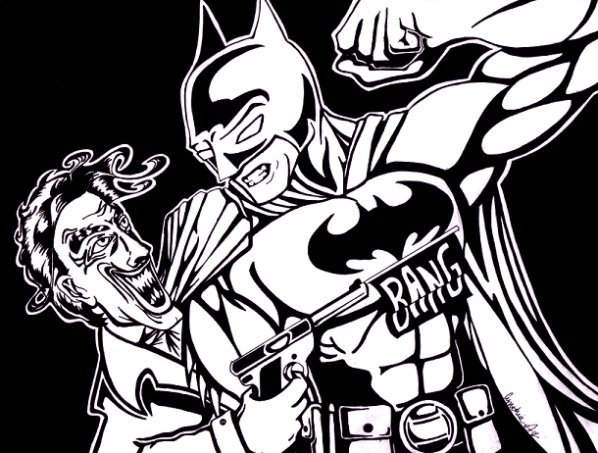 Batman and Joker