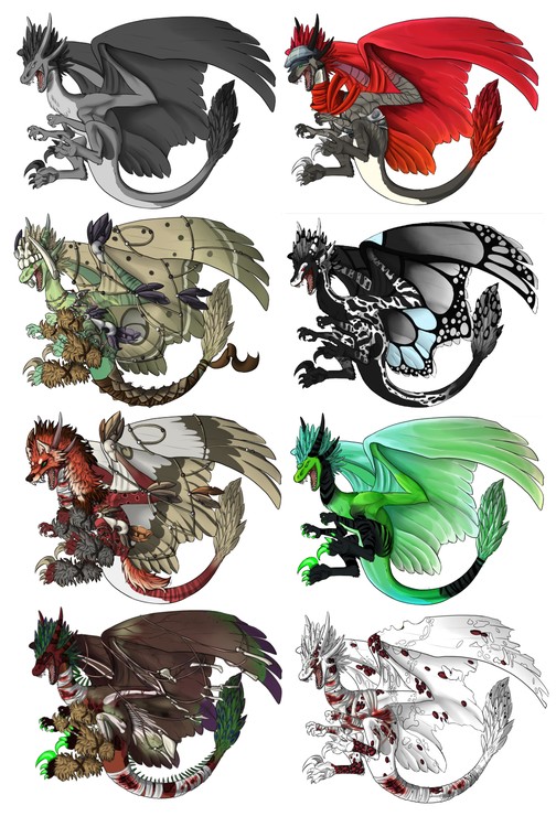 Dragon Base Designs 2