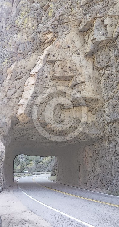 Roadway runs through it