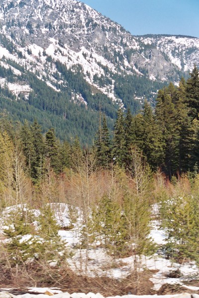 over the mountains