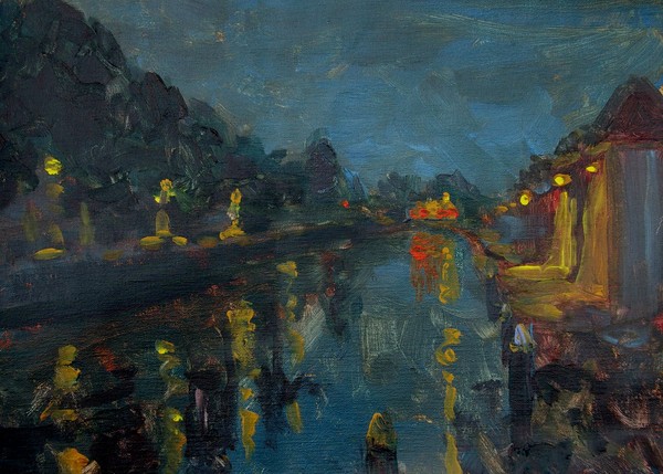 Dawn at the vliet 