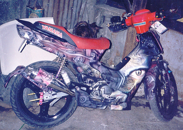 motorcycle/airbrush