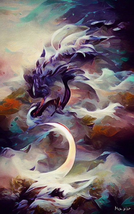 Moon Dragon