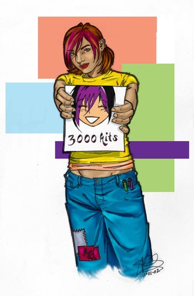 artgyrl - 3000 hits