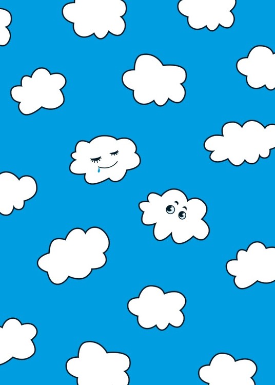 Funny Happy Clouds